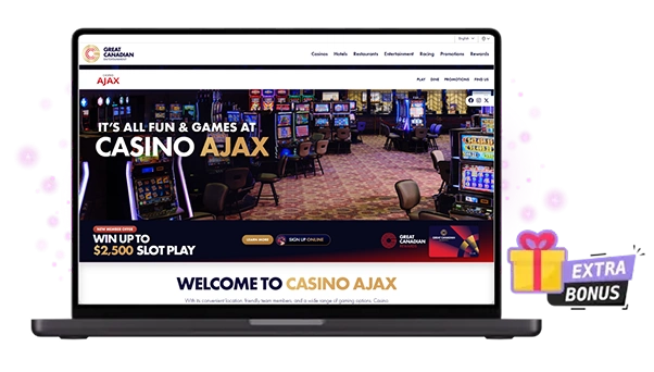 Ajax Casino Canada Desktop